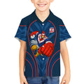 Sydney Roosters Rugby Mascot Kid Hawaiian Shirt Australian Rugby Culture - Tribal Inspired Rooster