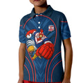 Sydney Roosters Rugby Mascot Kid Polo Shirt Australian Rugby Culture - Tribal Inspired Rooster