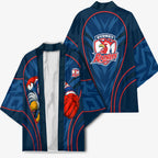 Sydney Roosters Rugby Mascot Kimono Australian Rugby Culture - Tribal Inspired Rooster