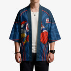 Sydney Roosters Rugby Mascot Kimono Australian Rugby Culture - Tribal Inspired Rooster