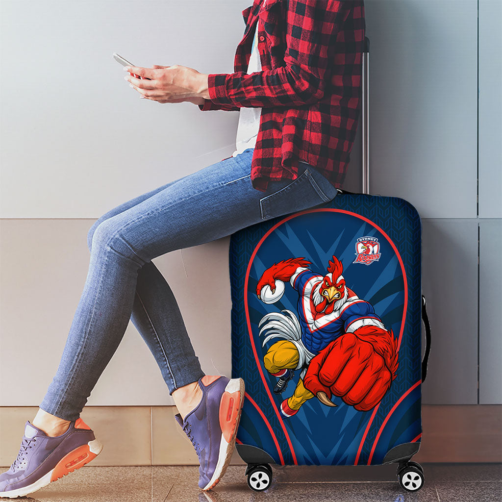 Sydney Roosters Rugby Mascot Luggage Cover Australian Rugby Culture - Tribal Inspired Rooster