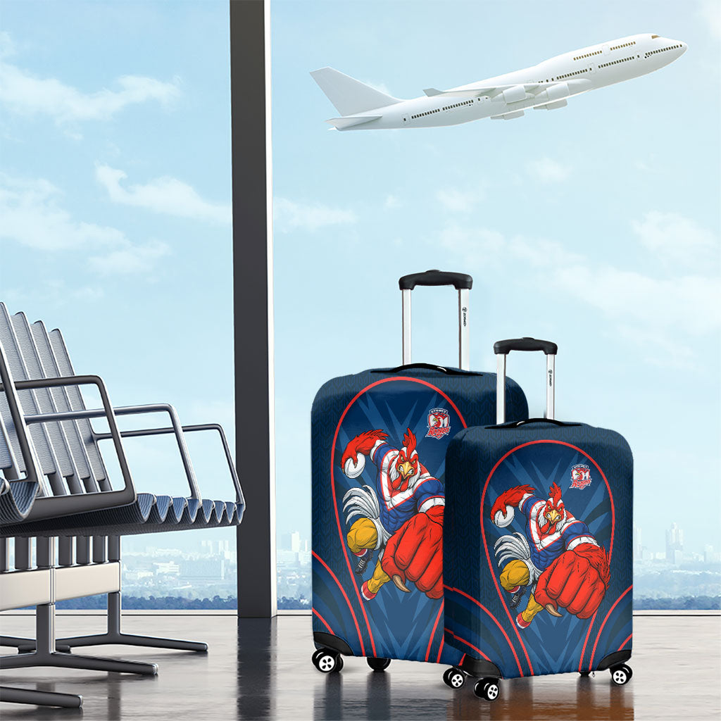 Sydney Roosters Rugby Mascot Luggage Cover Australian Rugby Culture - Tribal Inspired Rooster
