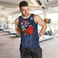 Sydney Roosters Rugby Mascot Men Tank Top Australian Rugby Culture - Tribal Inspired Rooster