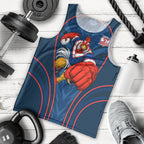 Sydney Roosters Rugby Mascot Men Tank Top Australian Rugby Culture - Tribal Inspired Rooster