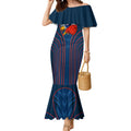 Sydney Roosters Rugby Mascot Mermaid Dress Australian Rugby Culture - Tribal Inspired Rooster