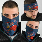 Sydney Roosters Rugby Mascot Neck Gaiter Australian Rugby Culture - Tribal Inspired Rooster