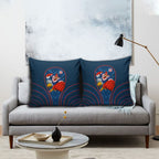 Sydney Roosters Rugby Mascot Pillow Cover Australian Rugby Culture - Tribal Inspired Rooster