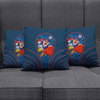 Sydney Roosters Rugby Mascot Pillow Cover Australian Rugby Culture - Tribal Inspired Rooster