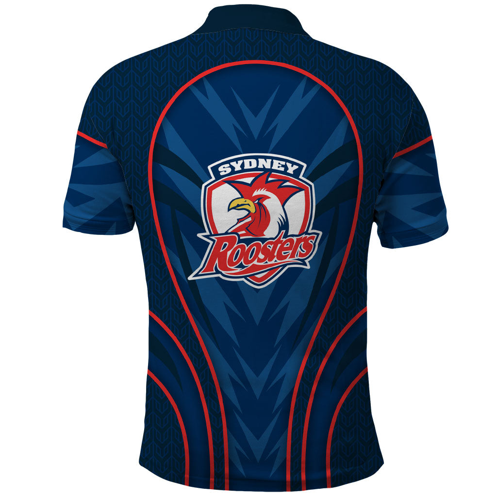 Sydney Roosters Rugby Mascot Polo Shirt Australian Rugby Culture - Tribal Inspired Rooster