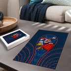 Sydney Roosters Rugby Mascot Puzzle Australian Rugby Culture - Tribal Inspired Rooster