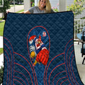 Sydney Roosters Rugby Mascot Quilt Australian Rugby Culture - Tribal Inspired Rooster