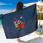 Sydney Roosters Rugby Mascot Sarong Australian Rugby Culture - Tribal Inspired Rooster