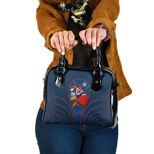 Sydney Roosters Rugby Mascot Shoulder Handbag Australian Rugby Culture - Tribal Inspired Rooster