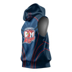 Sydney Roosters Rugby Mascot Sleeveless Hoodie Australian Rugby Culture - Tribal Inspired Rooster