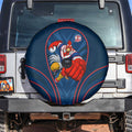 Sydney Roosters Rugby Mascot Spare Tire Cover Australian Rugby Culture - Tribal Inspired Rooster