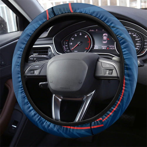 Sydney Roosters Rugby Mascot Steering Wheel Cover Australian Rugby Culture - Tribal Inspired Rooster