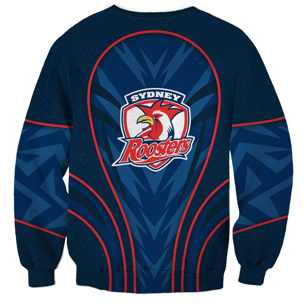 Sydney Roosters Rugby Mascot Sweatshirt Australian Rugby Culture - Tribal Inspired Rooster