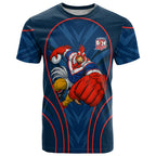 Sydney Roosters Rugby Mascot T Shirt Australian Rugby Culture - Tribal Inspired Rooster