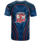 Sydney Roosters Rugby Mascot T Shirt Australian Rugby Culture - Tribal Inspired Rooster