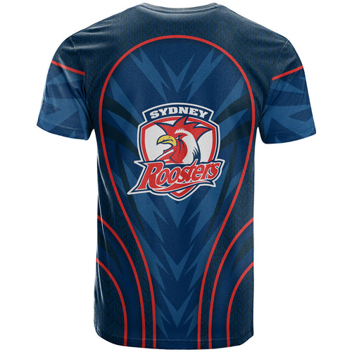Sydney Roosters Rugby Mascot T Shirt Australian Rugby Culture - Tribal Inspired Rooster