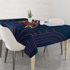Sydney Roosters Rugby Mascot Tablecloth Australian Rugby Culture - Tribal Inspired Rooster