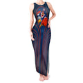 Sydney Roosters Rugby Mascot Tank Maxi Dress Australian Rugby Culture - Tribal Inspired Rooster
