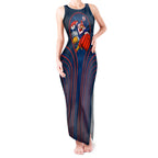 Sydney Roosters Rugby Mascot Tank Maxi Dress Australian Rugby Culture - Tribal Inspired Rooster
