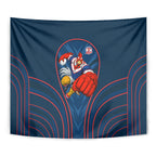 Sydney Roosters Rugby Mascot Tapestry Australian Rugby Culture - Tribal Inspired Rooster