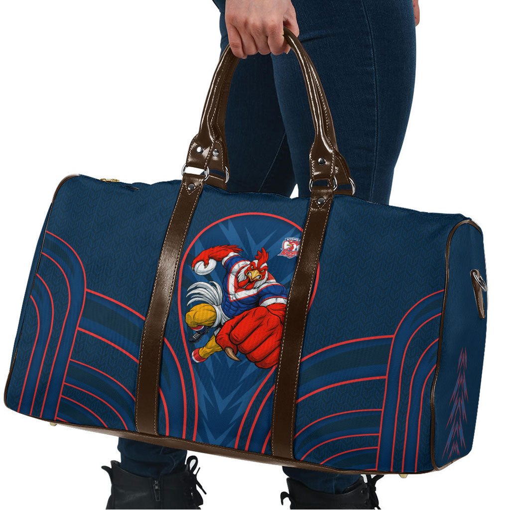 Sydney Roosters Rugby Mascot Travel Bag Australian Rugby Culture - Tribal Inspired Rooster
