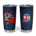 Sydney Roosters Rugby Mascot Tumbler Cup Australian Rugby Culture - Tribal Inspired Rooster