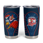 Sydney Roosters Rugby Mascot Tumbler Cup Australian Rugby Culture - Tribal Inspired Rooster