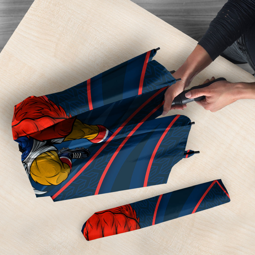 Sydney Roosters Rugby Mascot Umbrella Australian Rugby Culture - Tribal Inspired Rooster