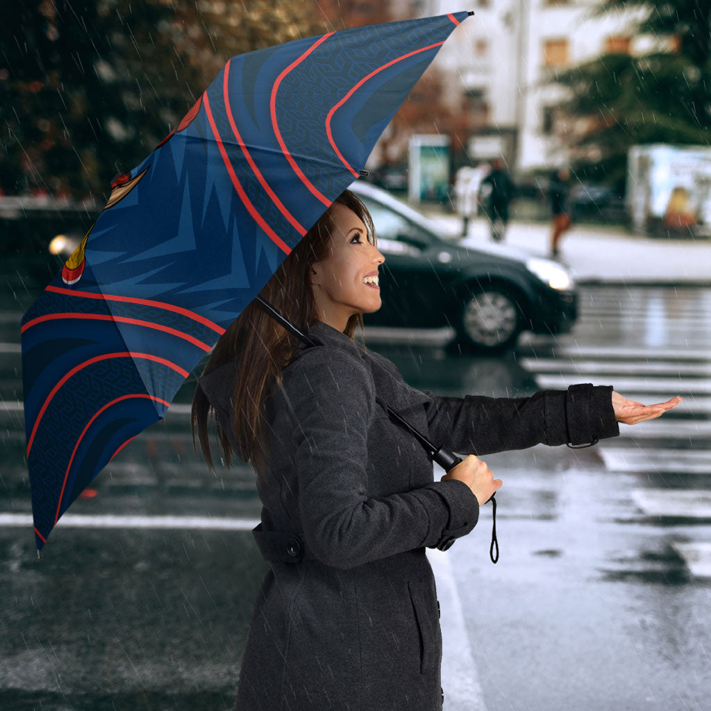Sydney Roosters Rugby Mascot Umbrella Australian Rugby Culture - Tribal Inspired Rooster