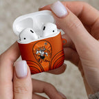 Wests Tigers Rugby Mascot AirPods Case Australian Rugby Culture - Tribal Inspired Tiger