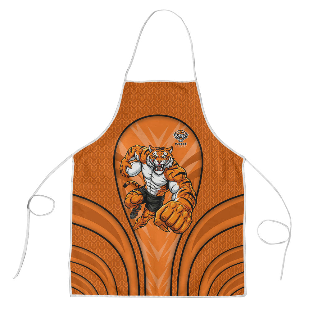 Wests Tigers Rugby Mascot Apron Australian Rugby Culture - Tribal Inspired Tiger