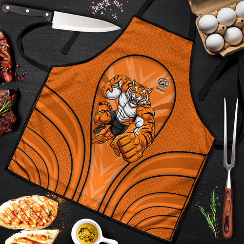 Wests Tigers Rugby Mascot Apron Australian Rugby Culture - Tribal Inspired Tiger