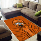 Wests Tigers Rugby Mascot Area Rug Australian Rugby Culture - Tribal Inspired Tiger