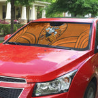 Wests Tigers Rugby Mascot Auto Sun Shade Australian Rugby Culture - Tribal Inspired Tiger