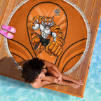 Wests Tigers Rugby Mascot Beach Blanket Australian Rugby Culture - Tribal Inspired Tiger