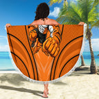 Wests Tigers Rugby Mascot Beach Blanket Australian Rugby Culture - Tribal Inspired Tiger