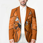 Wests Tigers Rugby Mascot Blazer Australian Rugby Culture - Tribal Inspired Tiger