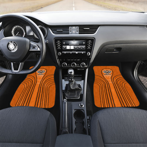Wests Tigers Rugby Mascot Car Mats Australian Rugby Culture - Tribal Inspired Tiger
