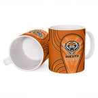 Wests Tigers Rugby Mascot Ceramic Mug Australian Rugby Culture - Tribal Inspired Tiger