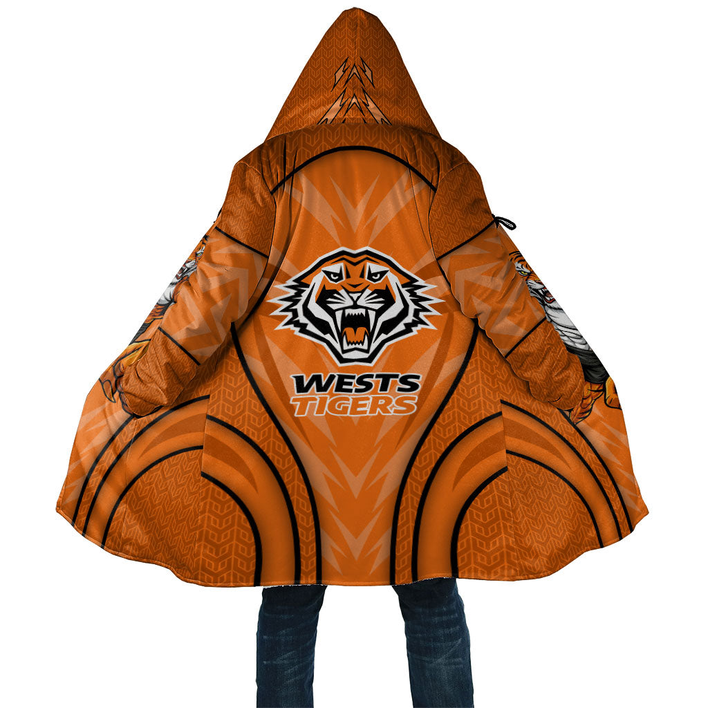 Wests Tigers Rugby Mascot Cloak Australian Rugby Culture - Tribal Inspired Tiger