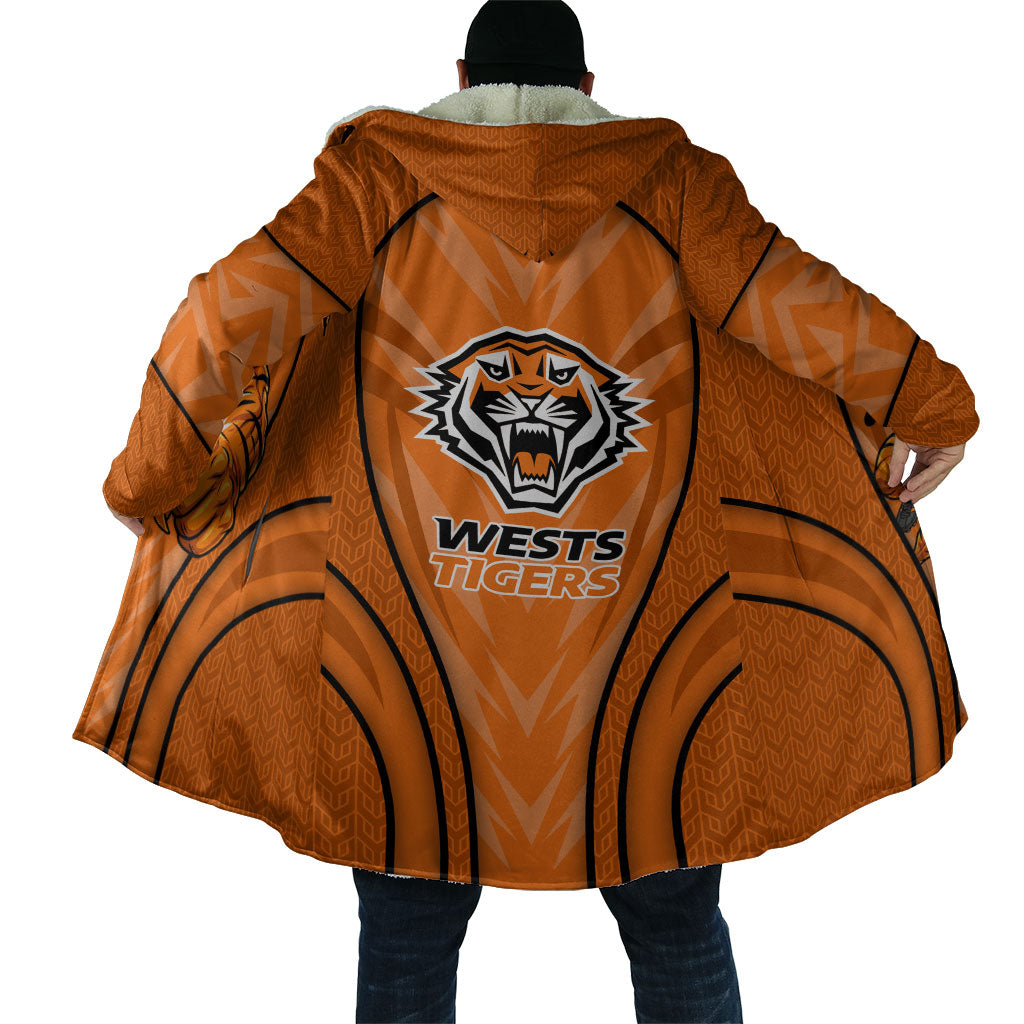 Wests Tigers Rugby Mascot Cloak Australian Rugby Culture - Tribal Inspired Tiger