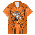 Wests Tigers Rugby Mascot Hawaiian Shirt Australian Rugby Culture - Tribal Inspired Tiger