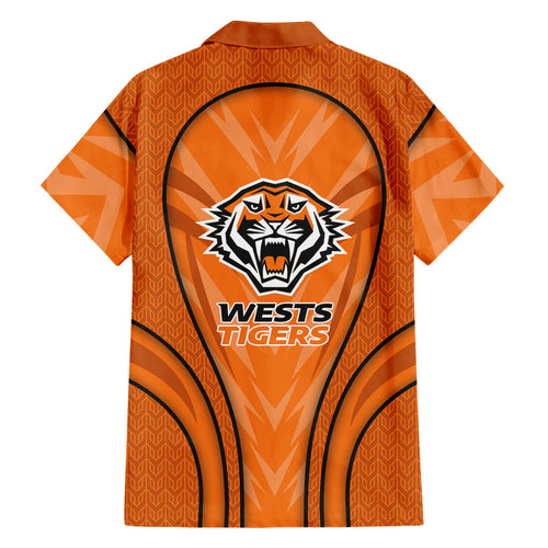 Wests Tigers Rugby Mascot Hawaiian Shirt Australian Rugby Culture - Tribal Inspired Tiger