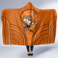 Wests Tigers Rugby Mascot Hooded Blanket Australian Rugby Culture - Tribal Inspired Tiger