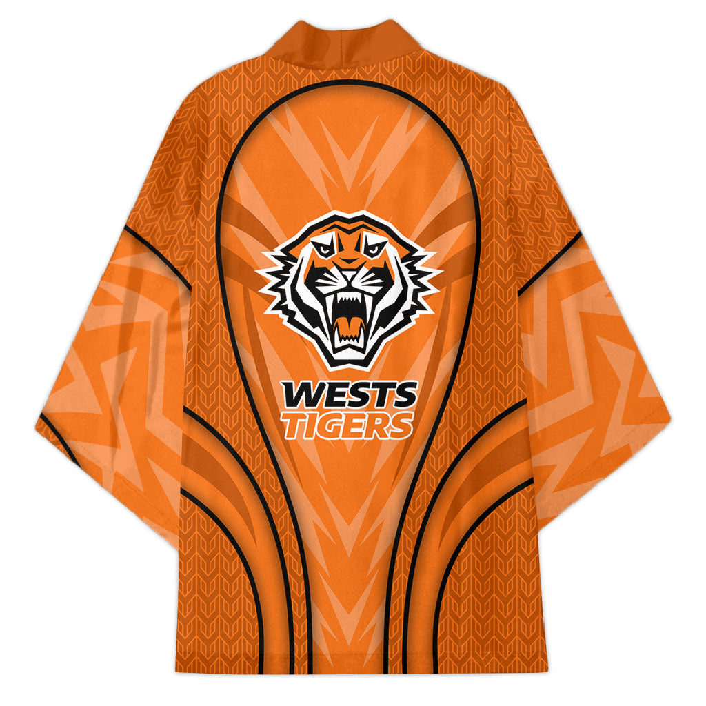 Wests Tigers Rugby Mascot Kimono Australian Rugby Culture - Tribal Inspired Tiger