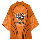 Wests Tigers Rugby Mascot Kimono Australian Rugby Culture - Tribal Inspired Tiger